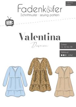 Papierschnittmuster - Kleid Valentina